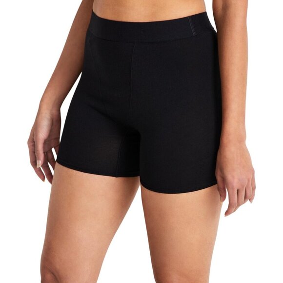 NWT State Of Day Womens Longline Boxer Briefs 100185951 Black M - Picture 1 of 8